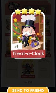 Monopoly Go Heartfelt Holidays 4stars sticker
