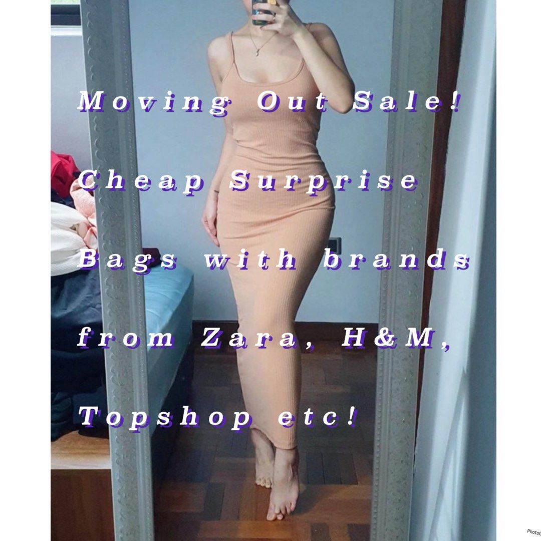 MOVING OUT SALE Surprise Bags Zara H M Asos