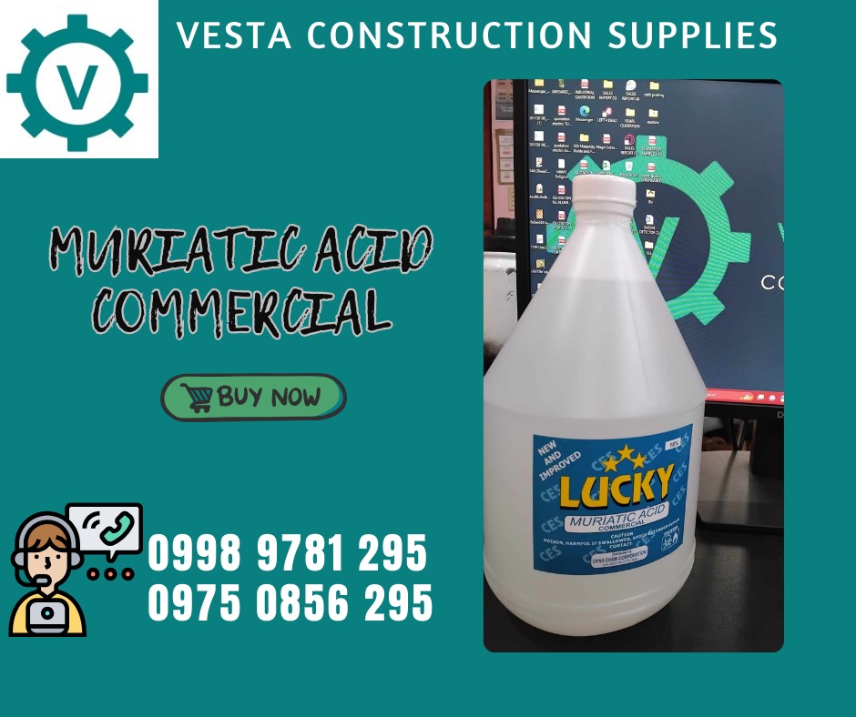 MURIATIC ACID, Commercial & Industrial, Construction & Building