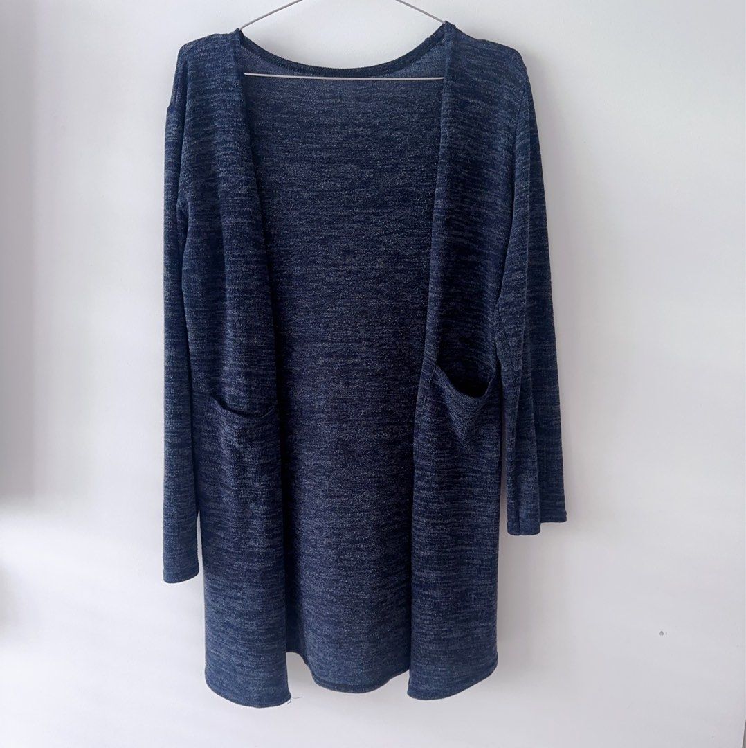 Dark blue cardigan store