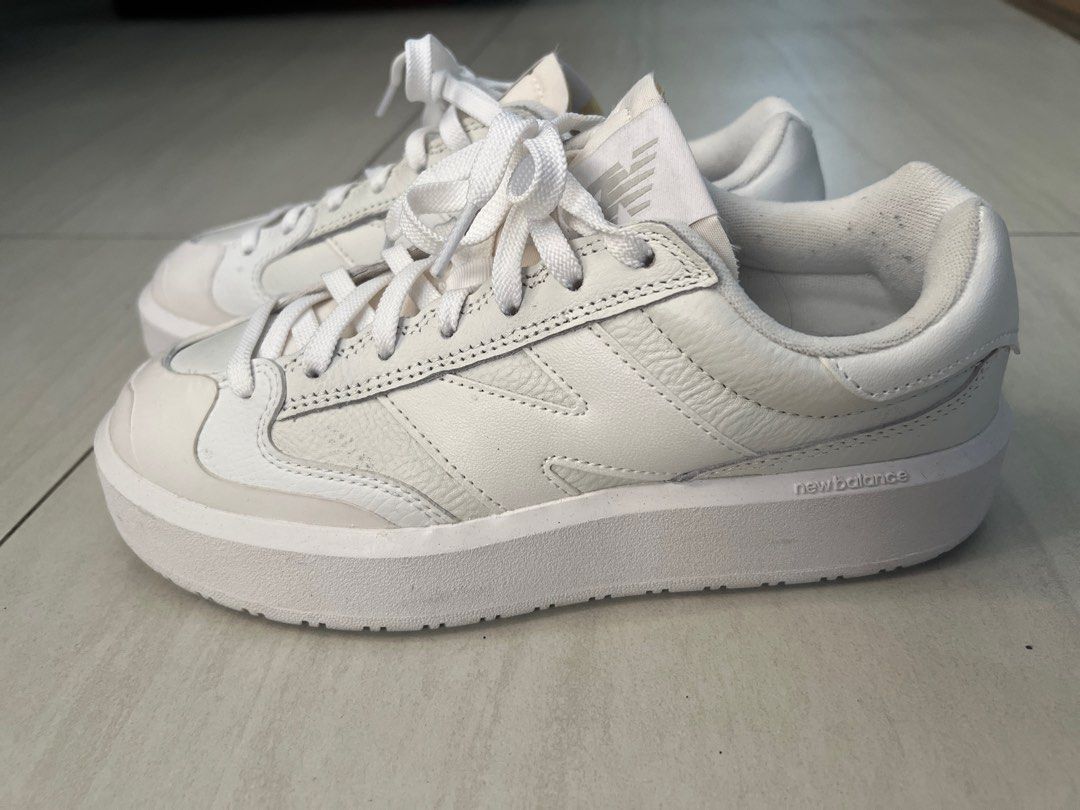NEW BALANCE CT302 All White Women s Fashion Footwear Sneakers
