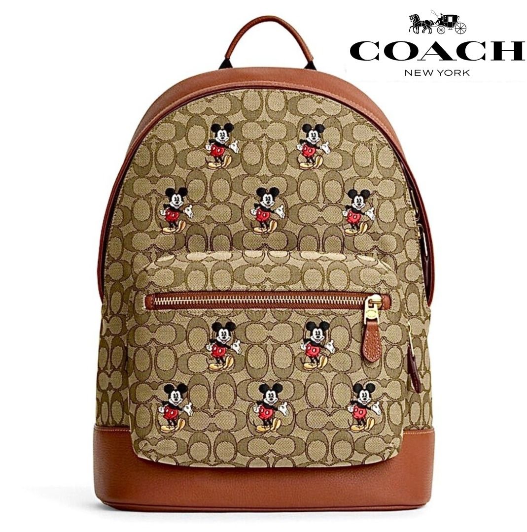 Coach backpack mickey mouse top