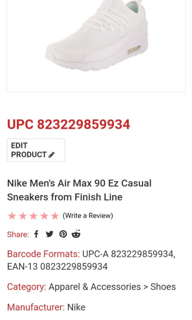 Finish line air max 90 ez clearance