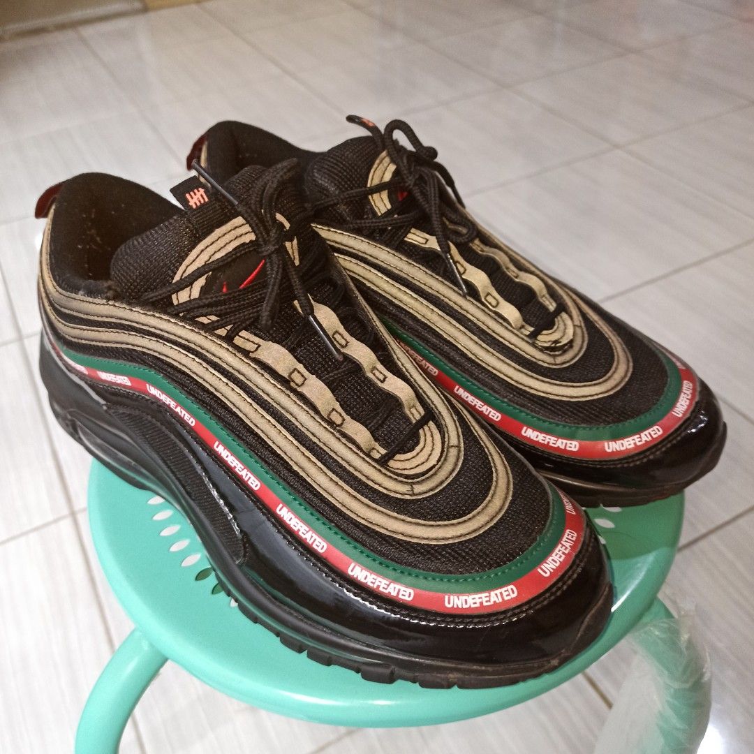 Nike Air Max 97 Undefeated Size 44 28 cm Fesyen Pria Sepatu