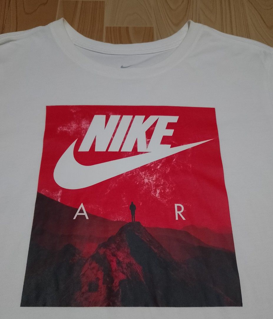 Nike air mountain logo t shirts