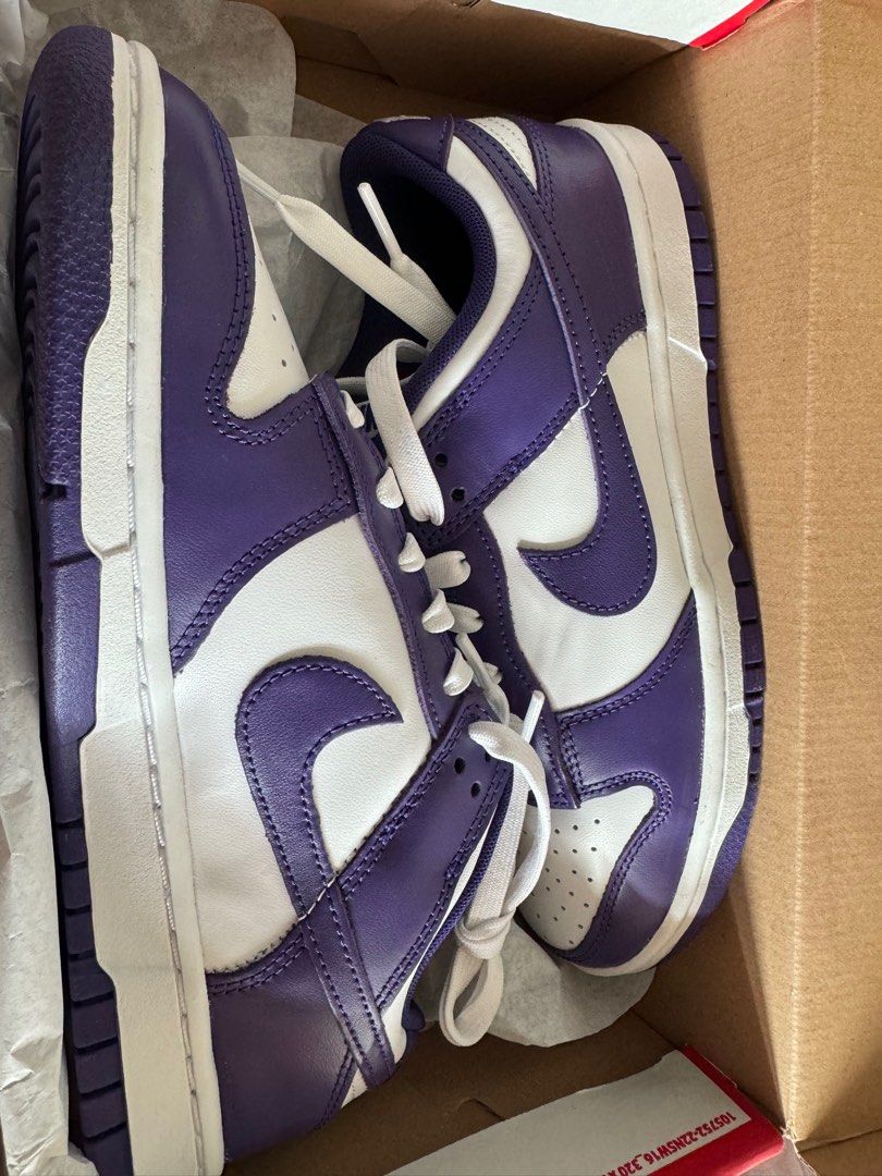 NIKE DUNK LOW CHAMPIONSHIP/COURT PURPLE Men s Fashion Footwear