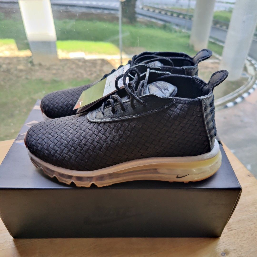 Nike air max woven boot black hot sale