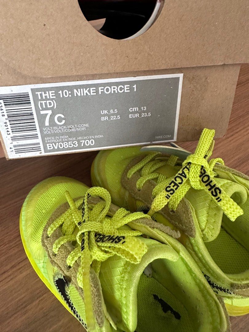 Nike Off White Kids shoes Air Force 1 Kids Off White kids shoe