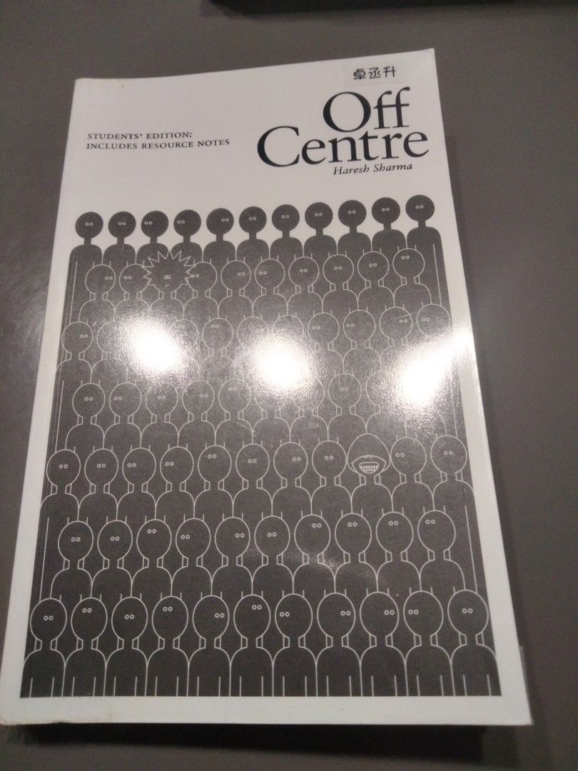 Off Centre (Category: Storybooks) located in Singapore. Submitted by ah_toh72 (Listing ID 1269416415, Image 1). Description: Annotations and highlighting since it was my literature text..