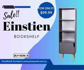 ON SALE!! MINIMALIST BOOKSHELF - BUY NOW!!!