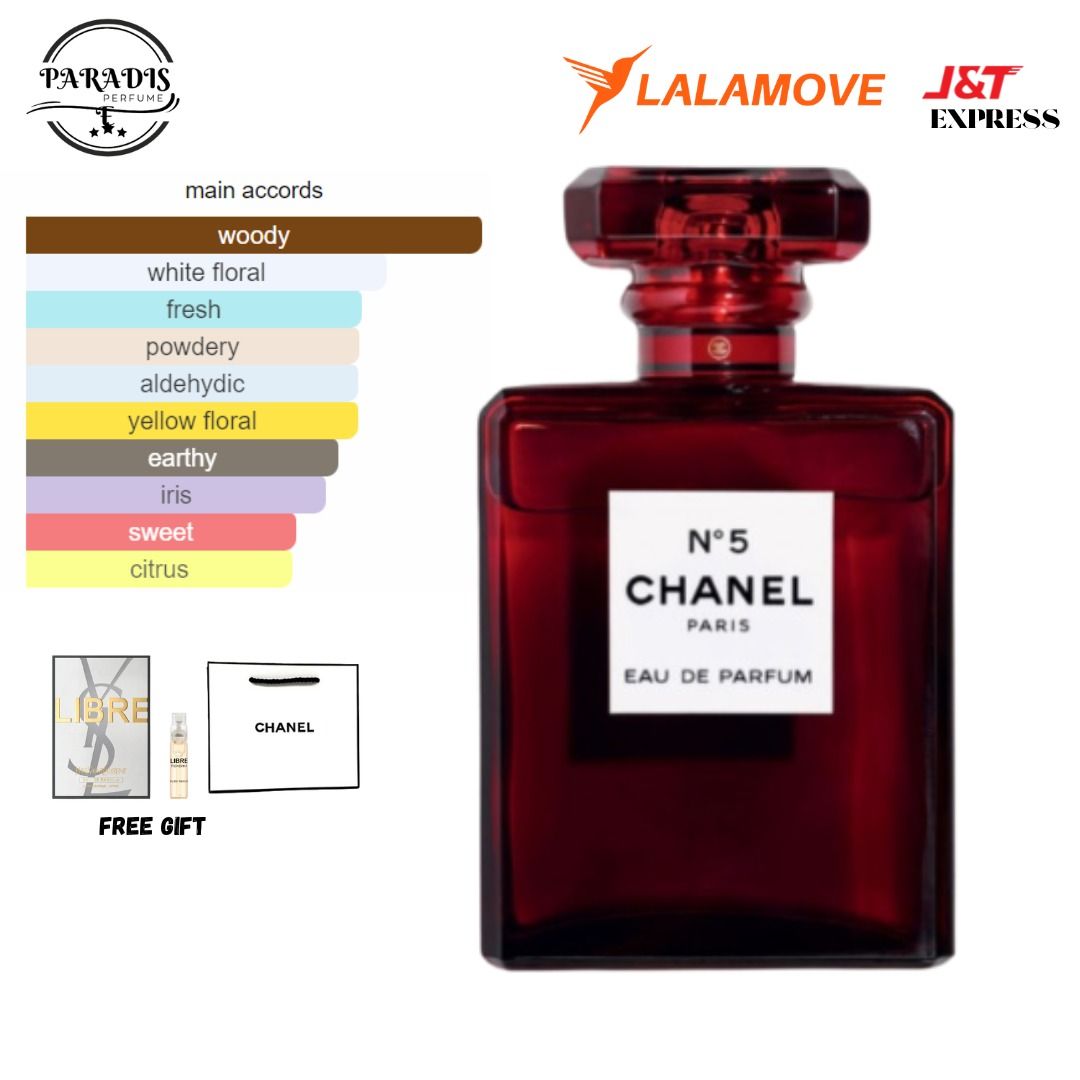 Chanel no 2025 5 red edition