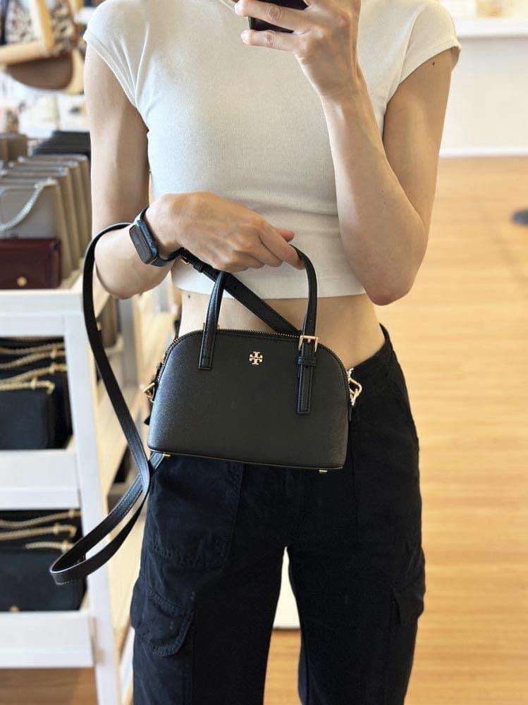 Tory burch dome satchel new arrivals