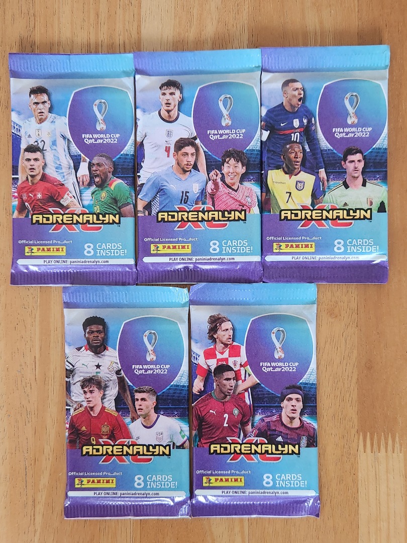 Panini Adrenalyn XL FIFA World Cup 2022 Booster Packet, Hobbies & Toys ...