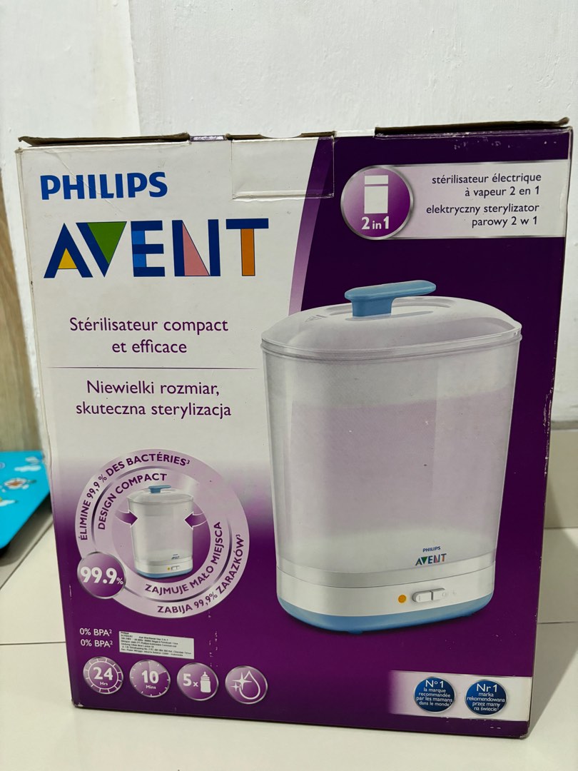 Philips Avent Steriliser Listrik 2-in-1 preloved