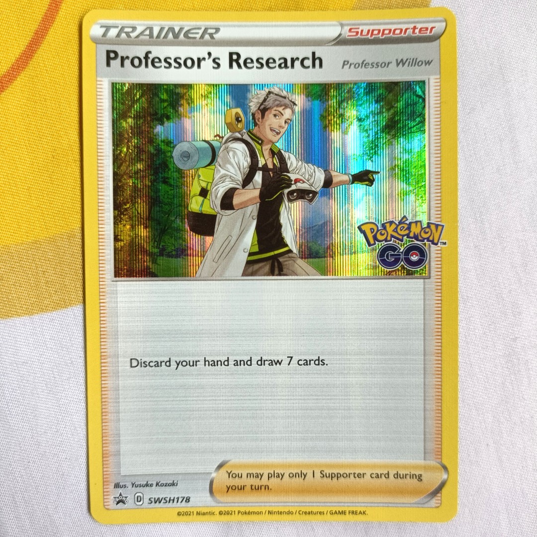 Pokémon GO - Amazing sketch of Professor Willow and Mew for