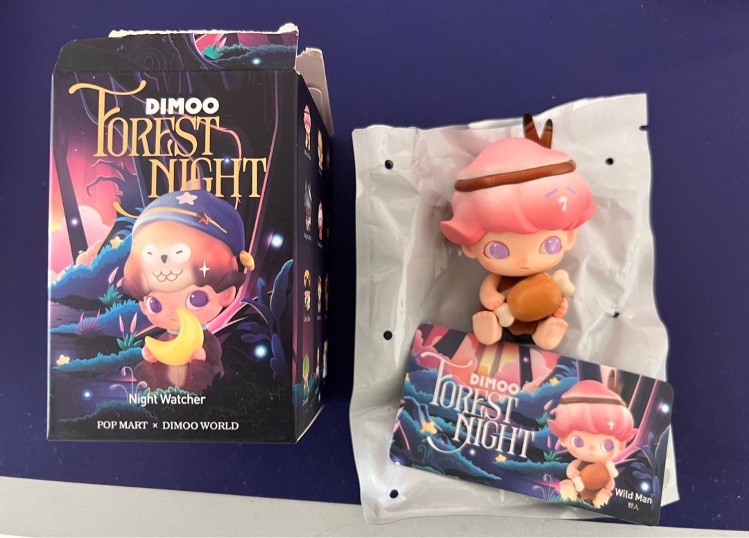 POP MART Dimoo Forest Night Wild Man, Hobbies & Toys, Toys & Games on ...