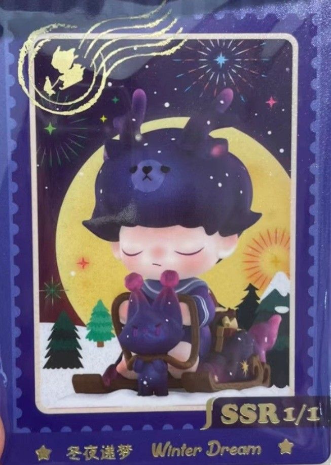 POPMART DIMOO SECRET LETTERS FROM SNOWMAN WINTER DREAM
