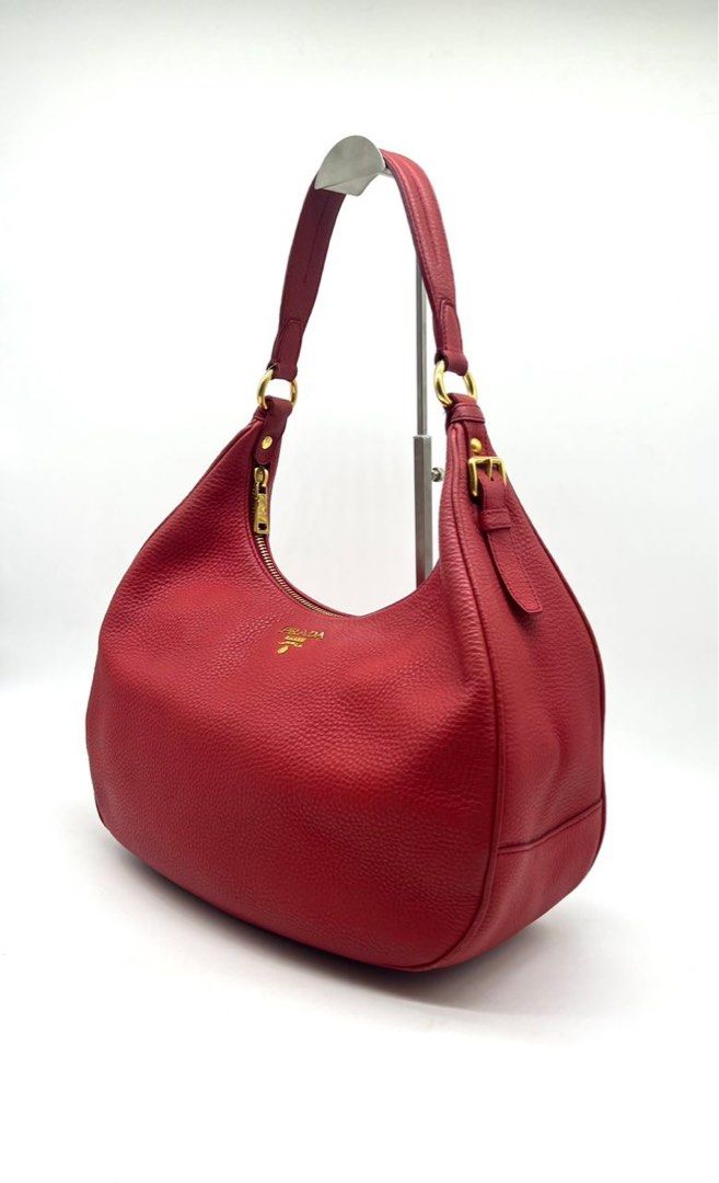 Prada Vitello Daino Hobo bag Luxury Bags Wallets on Carousell