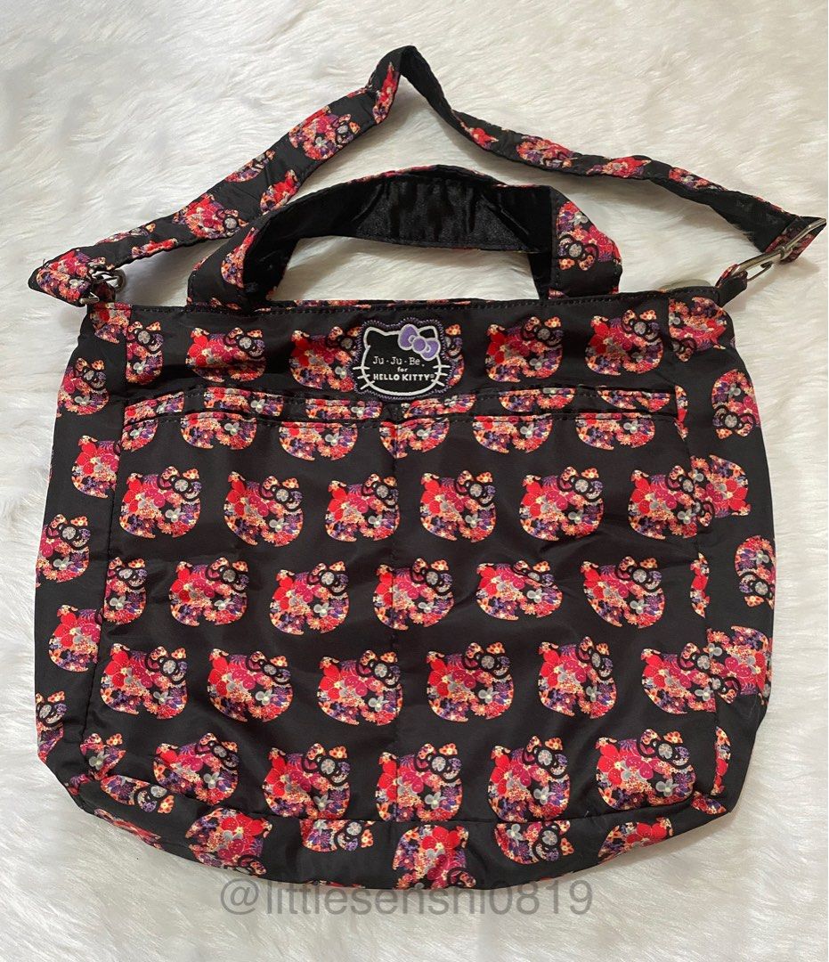 Preloved Jujube Mini’ed Be Light (Category: Diaper Bags & Wetbags) located in Quezon City. Submitted by littlesenshi0819 (Listing ID 1269335823, Image 1). Description: Very Good Used Condition to Good Used Condition Jujube Mini Be Light in Hello Perky. Wash once, never used on my end. Rated GUC due to old hardware and uneven stitches as this was a modified Be Light but bag is still functional. Not for fussy buyers but if you love collecting oldie