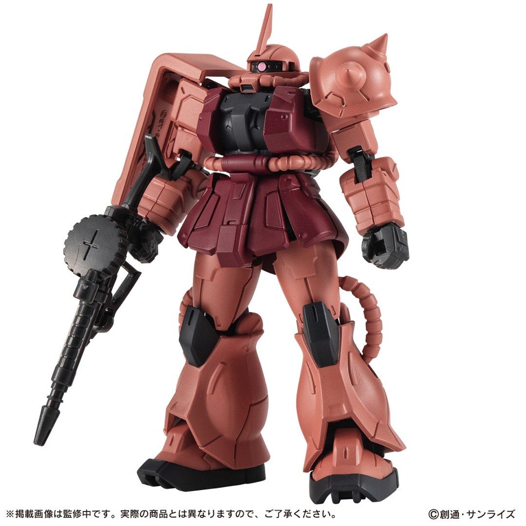 ✅ Capsule Action 04 Mobile Suit Gundam Char’s Zaku II Red (Set of 2) - Bandai Gachapon Gashapon Gundam Capsule Action 4 (Category: Designer & Blind Box Toys) located in Singapore. Submitted by gundamhobby (Listing ID 1269401835, Image 4). Description: Gundam Capsule Action - Char’s Zaku II • Char’s Zaku II (Colour Ver.) • Char’s Zaku II (Mechanical Clear Ver.) ✅ Only for sale as a complete set (Gashapon capsules, no duplicates) ✅ Free Delivery in