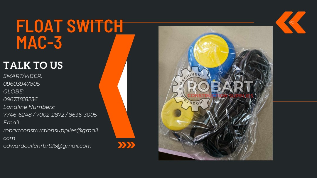PRIME FLOAT SWITCH MAC-3, Commercial & Industrial, Construction ...