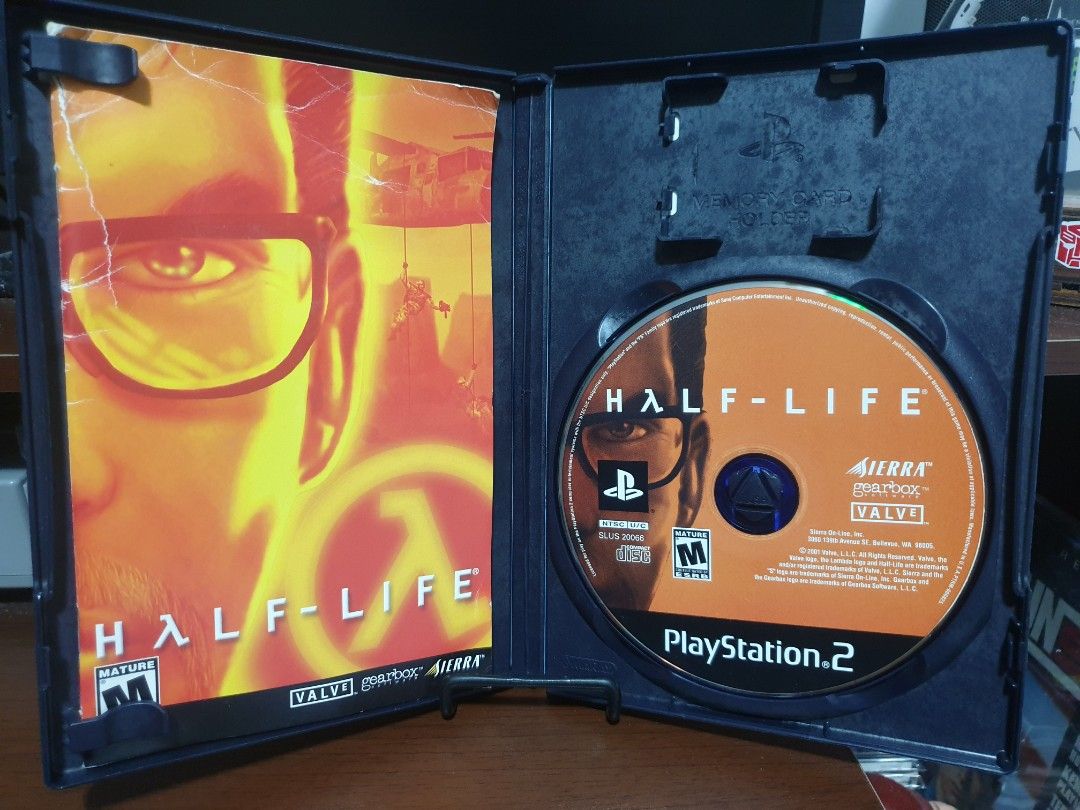 PS2 HalfLife halflife half life HL valve fps playstation 2 console video game RARE counter