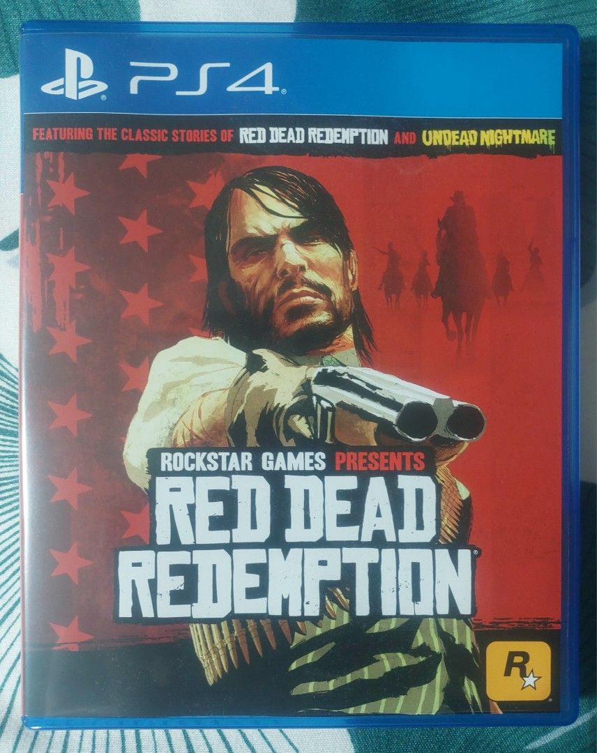 PS4 Game - Red Dead Redemption, Video Gaming, Video Games, PlayStation ...