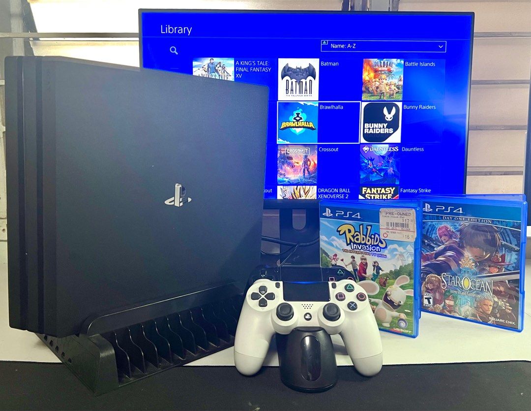 PS4 Pro 1TB 41 games 4K HDR Play station Playstation 4 Pro, Video