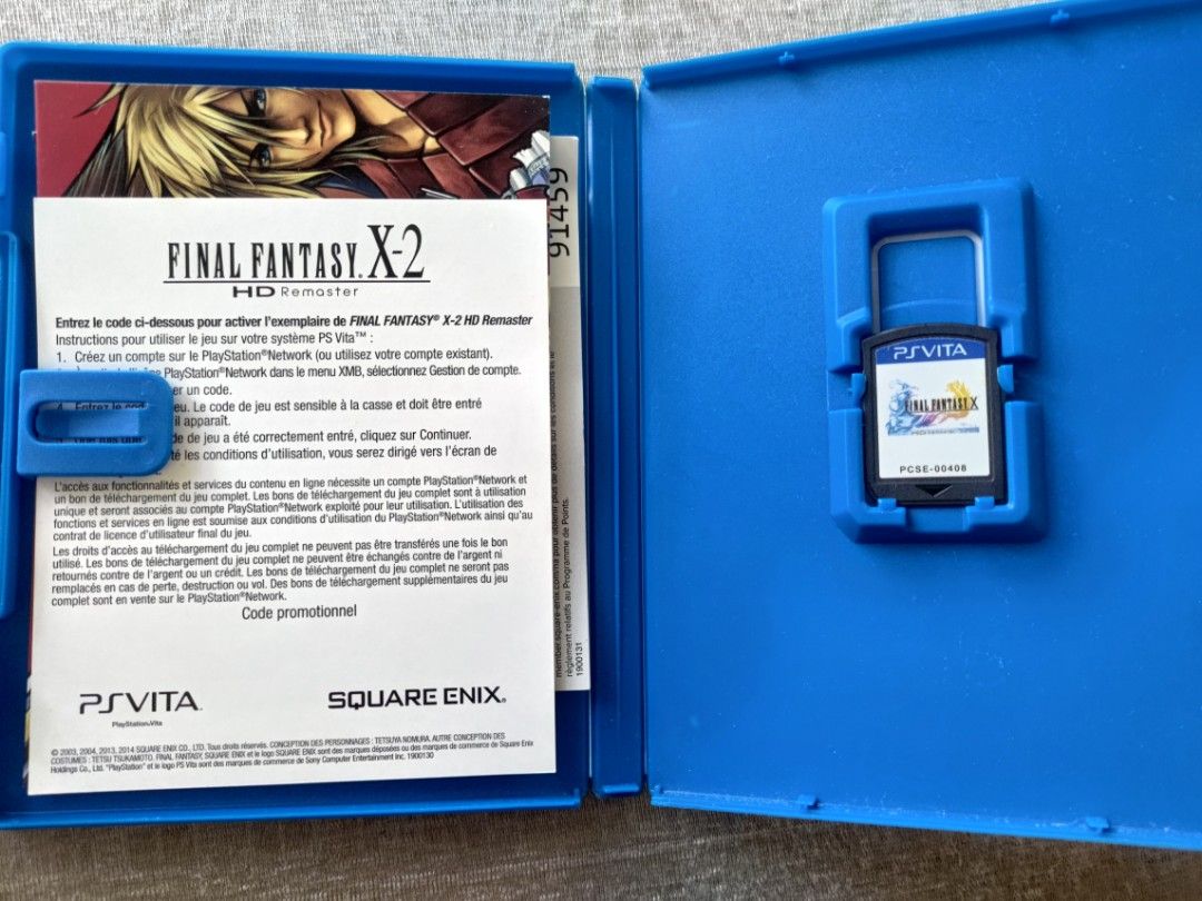 [PSVita] Selling Final Fantasy X HD Remaster (Code for X2 Already Used ...