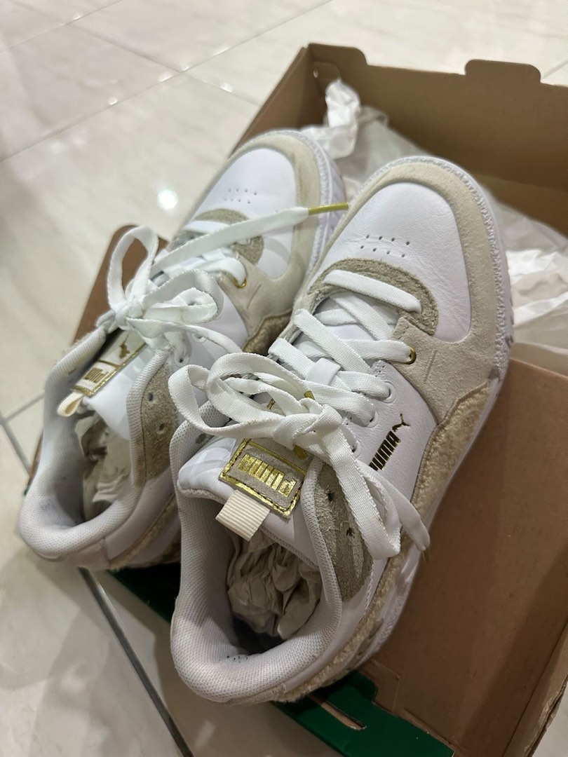 Puma cali sales sport gold