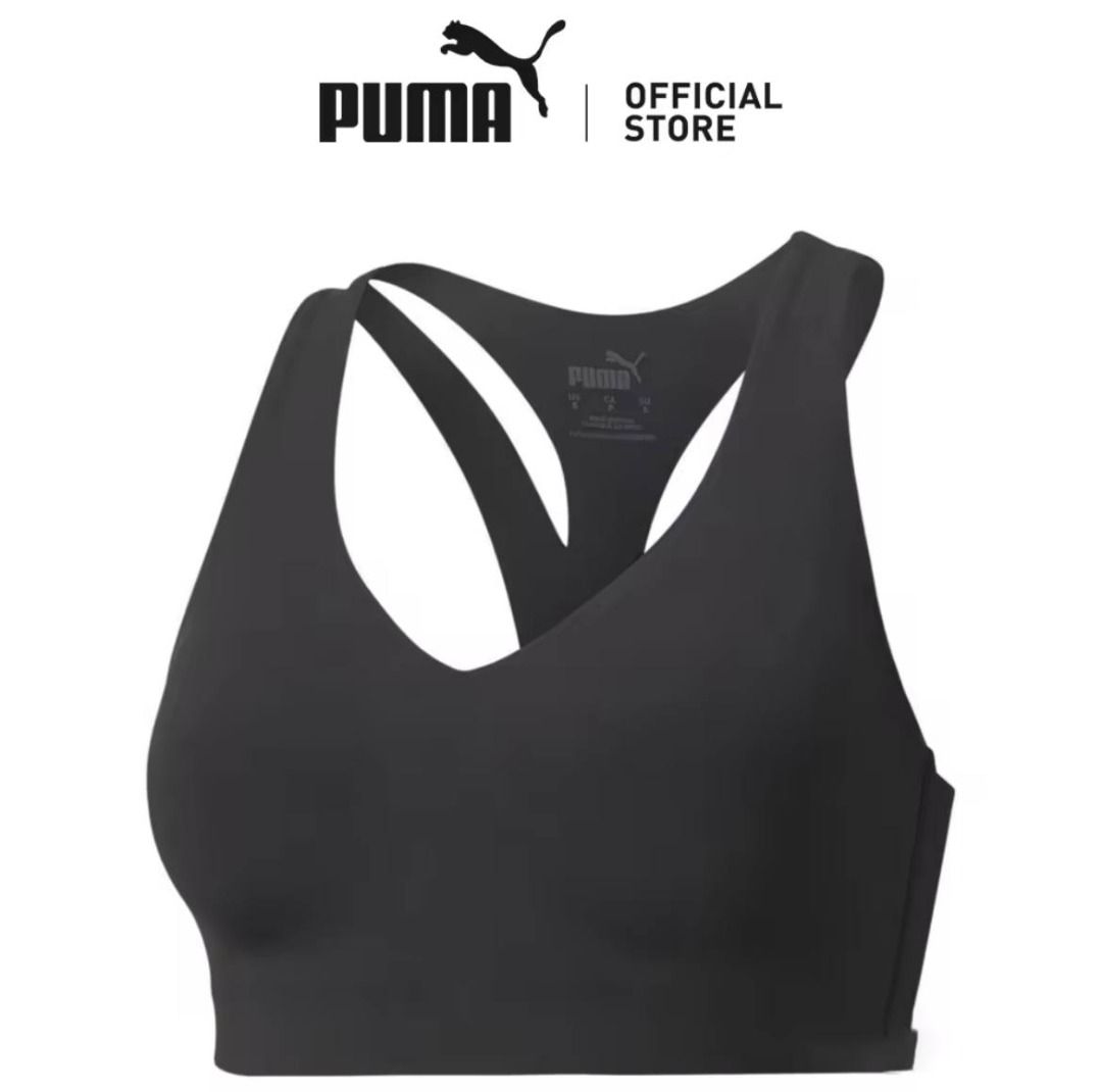 PUMA 2 Pack Seamless Sports Bra, Size: S White, Black at  Women's  Clothing store