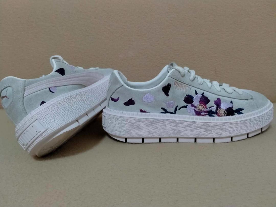 Puma platform trace top flowery