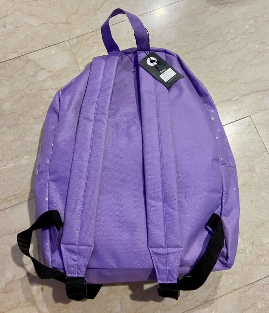 Pop Lavender Star-Studded Backpack Funko Pop! By Loungefly BTS Logo Iridescent Purple Mini Backpack main image 2