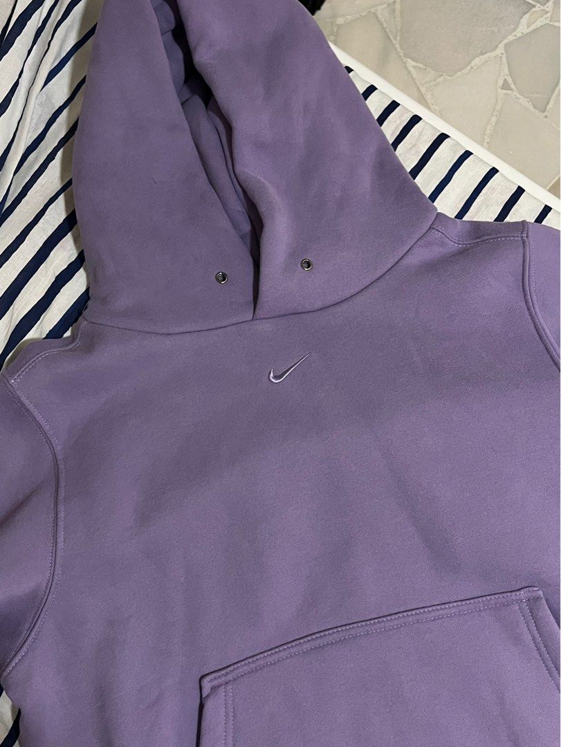 Nike Mini Swoosh Hoodie, Men's Fashion, Tops & Sets, Hoodies on Carousell