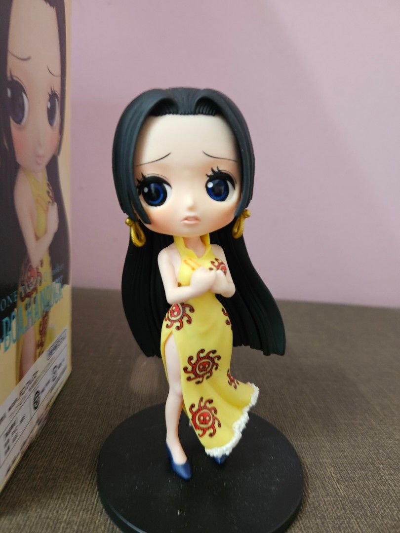 Q Posket Boa Hancock One Piece Yellow Dress Version, Hobbies & Toys