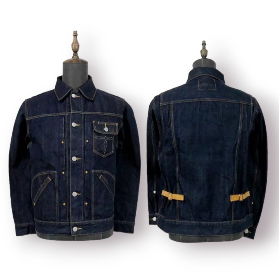 Ralph Lauren RRL 12.5oz Stratford Selvedge Denim Jacket, Men's ...