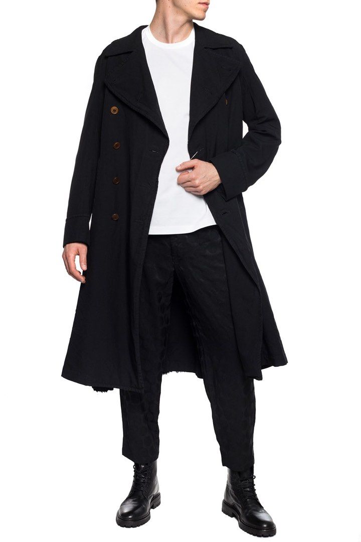 Comme des garcons trench coat hot sale