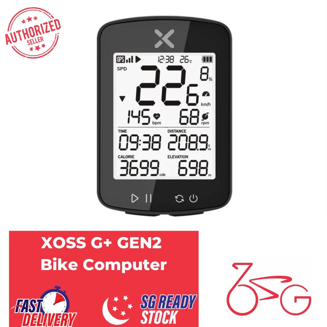 Xoss g feature sales