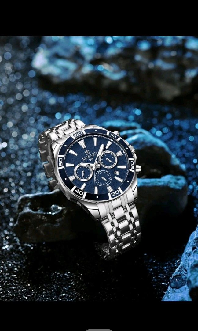REWARD New Design VIP Business Watch for Men Stainless Quartz