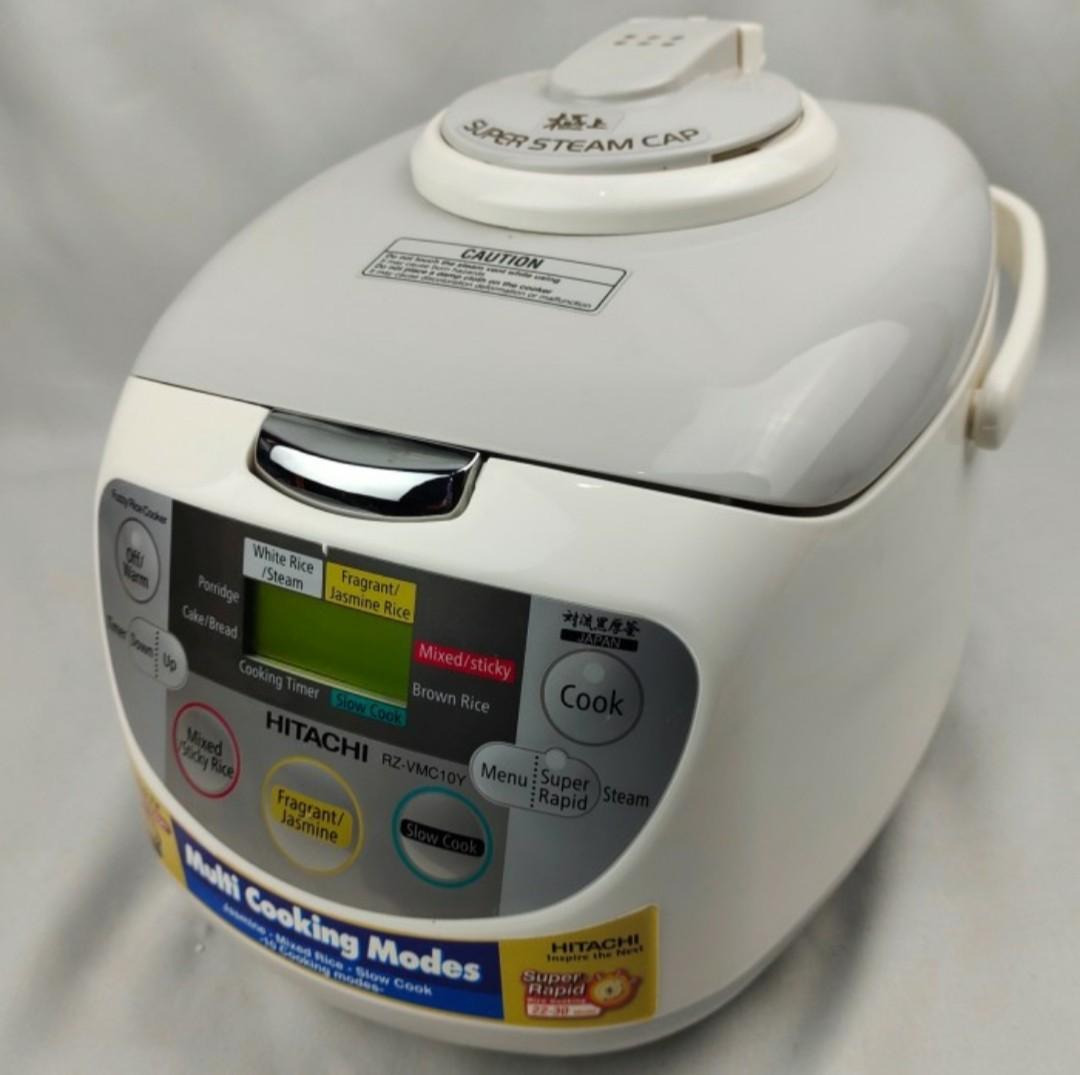 Rice Cooker / Magic Com HITACHI RZ-VMC10Y Multi Cooking Model,540w 1 ...