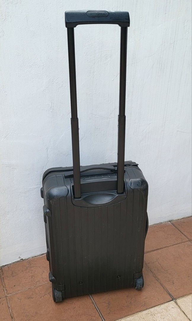 RIMOWA United Arrows Limited salsa Polycarbonate 4 wheels suitcase Carry Bag white 86L
