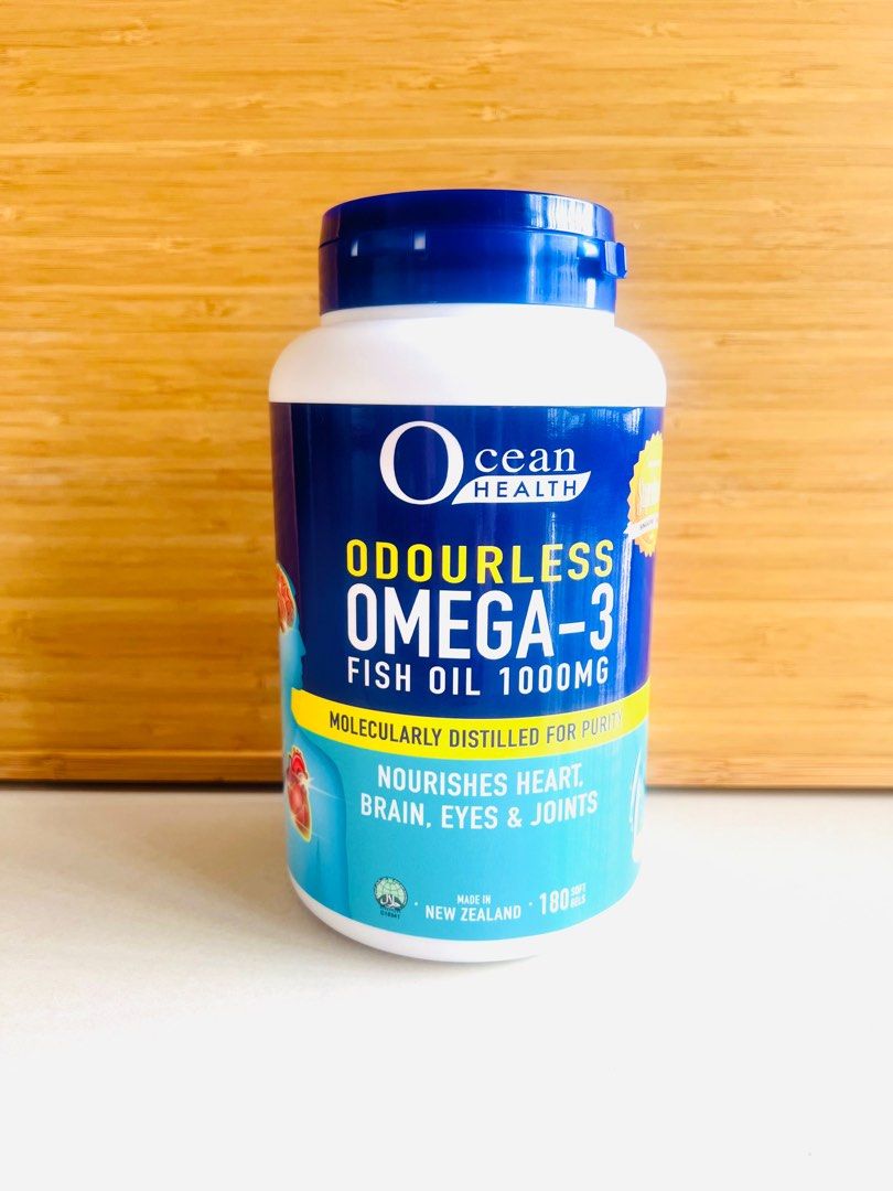 Ocean health sales odourless omega 3