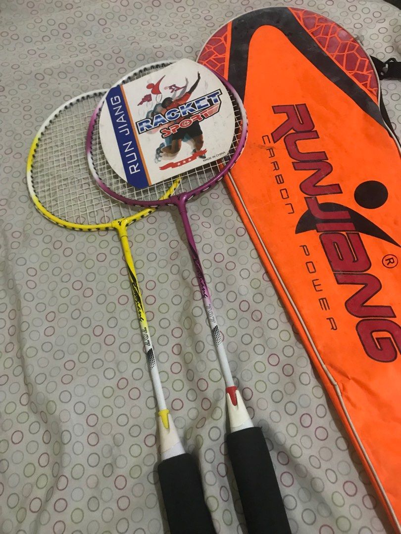 Run jiang badminton racket, Sports Equipment, Other Sports Equipment