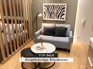 **RUSH** For Sale: Knightsbridge Residences STUDIO Elegant Furnished Condo in Poblacion Makati
