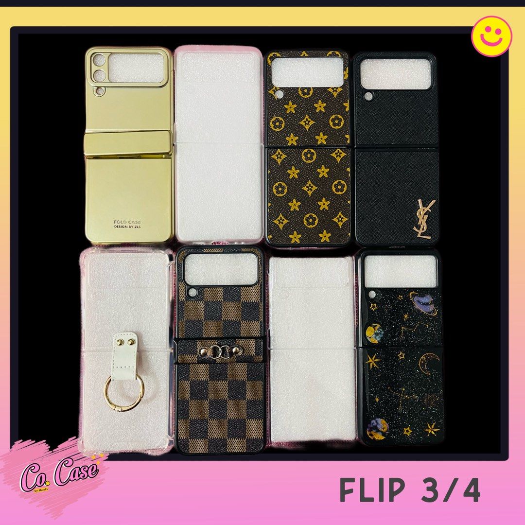 Samsung Galaxy Flip 3/4 Case (Category: Cases & Sleeves) located in Mandaluyong City. Submitted by co.case (Listing ID 1269392048, Image 3). Description: ₱150-200 each.
