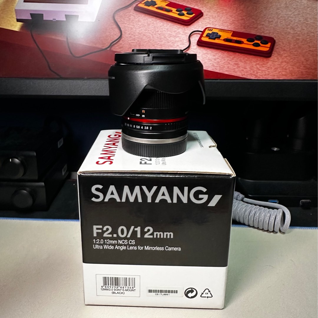 Samyang 12mm f/2 Manual Focus Lens for Sony, Photography, Lens & Kits ...