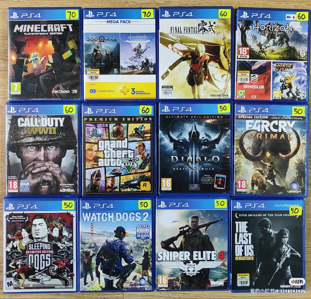 Second hand ps games best sale