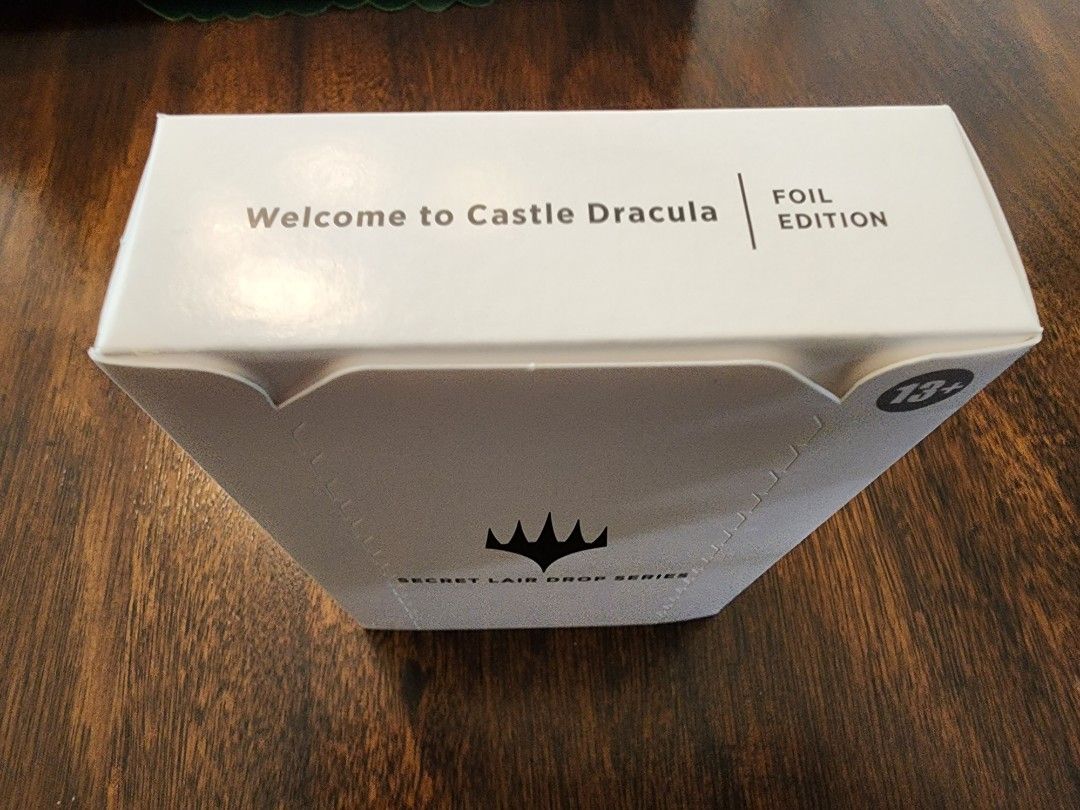 MTG Dracula Castle Secret Lair The Dracula Lands Foil Edition