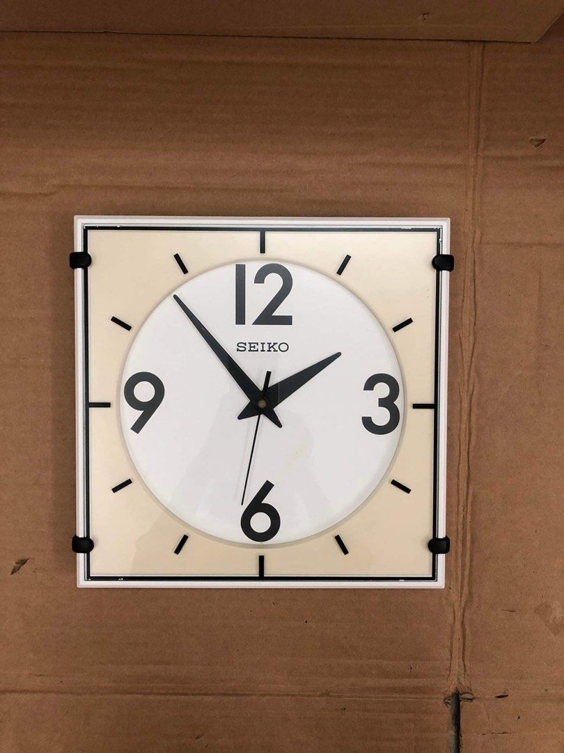 Seiko wall shop clock repair