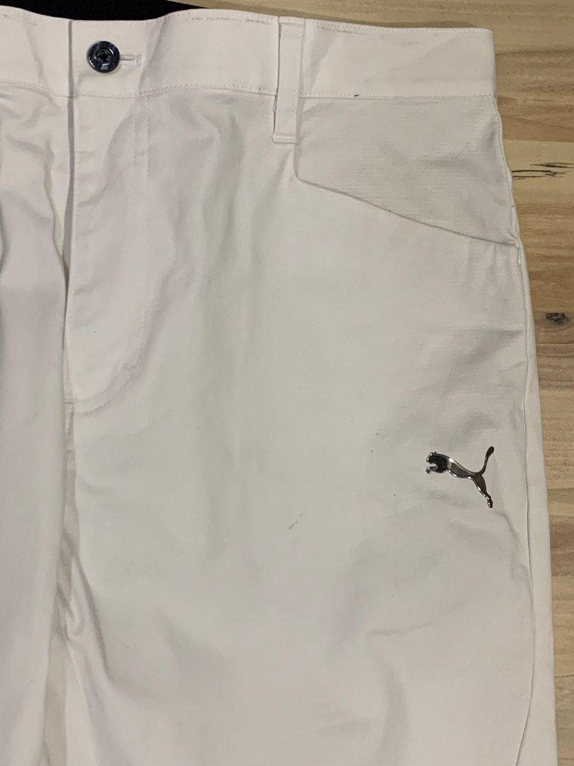 SIZE 36 PUMA GOLF PANTS LIKE NEW WHITE COLOR STRETCABLE RM170